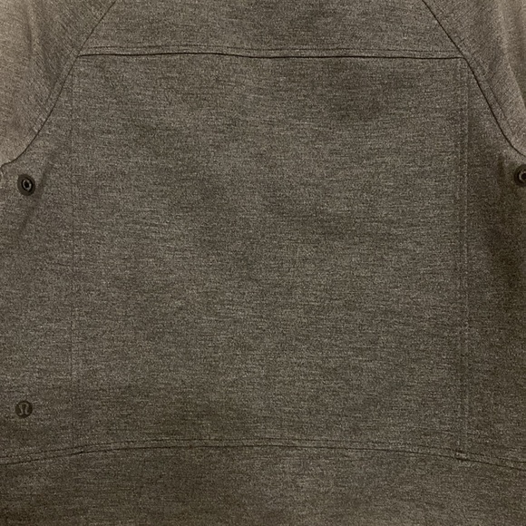 Lululemon On Track Crew Neck Sweatshirt, Size 6, Color Heathered Black - Picture 11 of 13